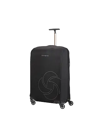 SAMSONITE | Copertura per valigia media 69 cm nera | schwarz